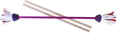 Acrobat Flowerstick met handstokjes paars 515762