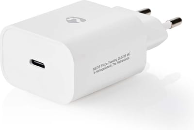Nedis Oplader - 30 W - 1.5 / 2.0 / 2.5 / 3.0 A - Outputs: 1 - USB-C™ - Automatische Voltage Selectie