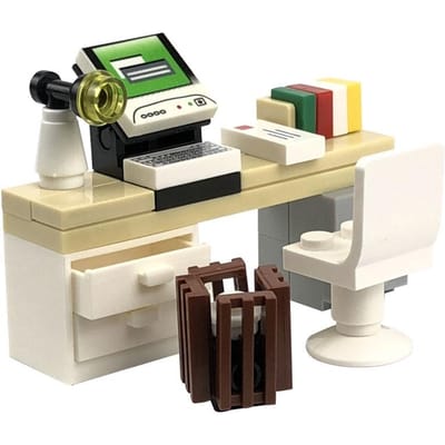 Verrouillage Ville MOC Meubles Salle de Bain Toilettes Publiques Blocs de Construction Jouets pour Enfants Assembler Bloc Composants DIY Cadeaux d'Apprentissage