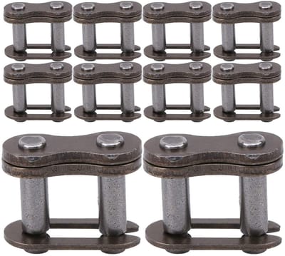 25H Fiets Ketting Links, Set van 10 Hoogwaardige Gietijzeren Master Links voor Betrouwbare Fietsverbindingen, Ideaal voor Fietsers en Fiets Enthousiastelingen