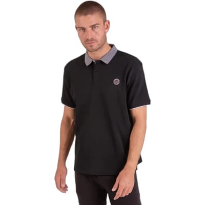Polo met gestreepte kraag Camberabero