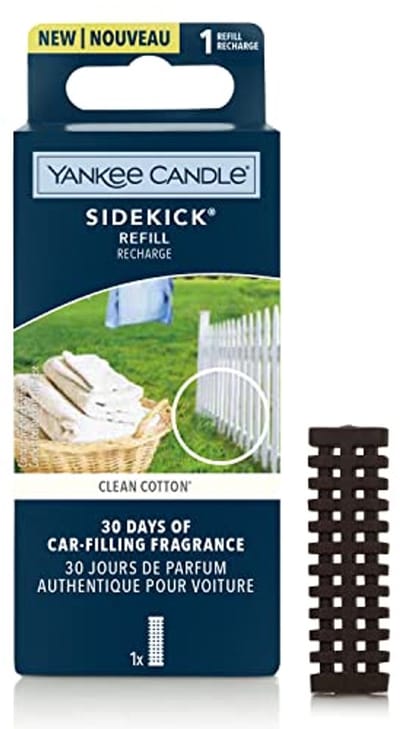 Autoluchtverfrisser navulpatroon voor Sidekick | Clean Cotton geur