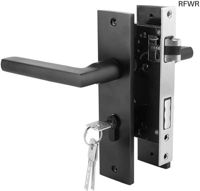 RFWR® Omkeerbare Deurslot met Handgreep voor Houten Deuren - Stil en Eenvoudig te Installeren
