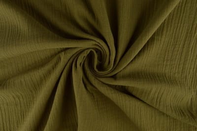 Hydrofiel stof / Mousseline stof / Taupe / 10 meter