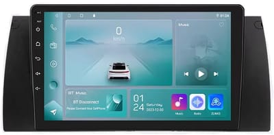 Autoradio met bluetooth - Carplay - Voor BMW 5-Serie E39 , E53 X5 & M5 (1995-2003) - Geschikt voor Apple en Android - Stereo - Navigatie - Navigatiesysteem auto - 1GB 32GB