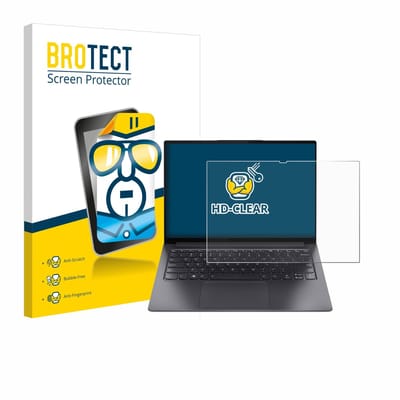 BROTECT - Screenprotector voor Lenovo Yoga Slim 7 Pro 14" - Folie Beschermfolie transparant