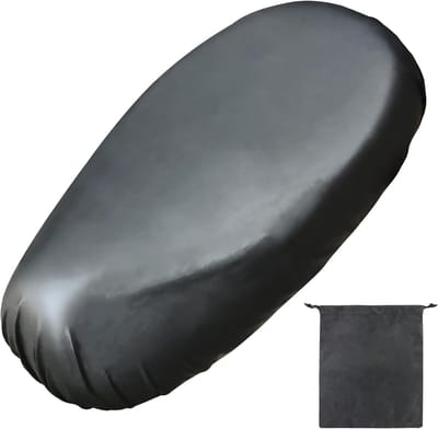 Motorstoelhoes - Zadelhoes Scooter - Bescherming Zadel - Waterdicht Leer - 75-82 cm - Zwart