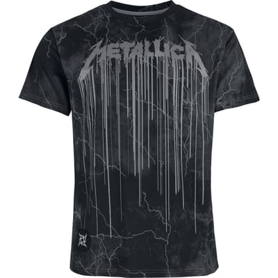 Metallica T-shirt - EMP Signature Collection - Heavyweight - M - voor Mannen - donkergrijs
