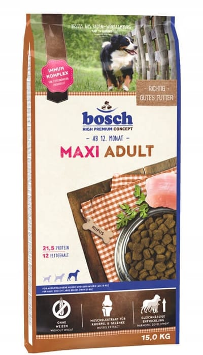 Bosch Adult Maxi - Hondenvoer - Grote Rassen - 15kg
