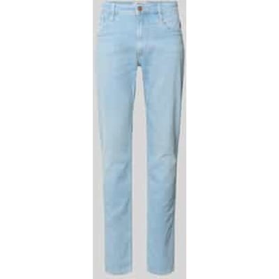 Slim fit jeans met steekzakken model 'Anbass'
