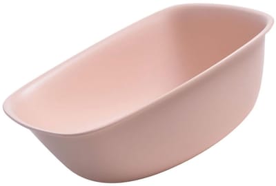 Cosensi - Dailygoody - Plastic spoelbak - Kleine spoelbak - Multifunctioneel - Roze #M - Opvouwbare spoelbak - Perfect voor afwassen - Geschikt voor thuis - Com