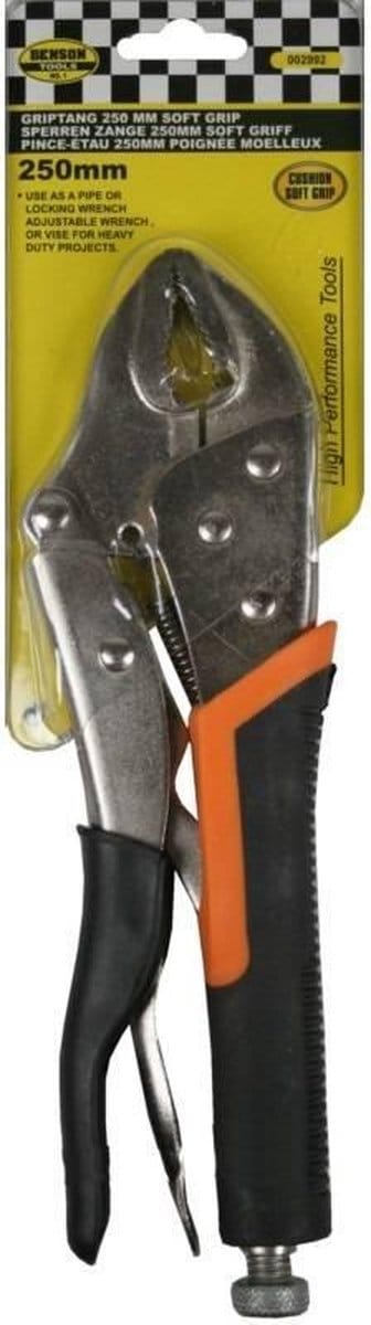Benson Griptang - Verstelbare mond - Soft grip - 250 mm
