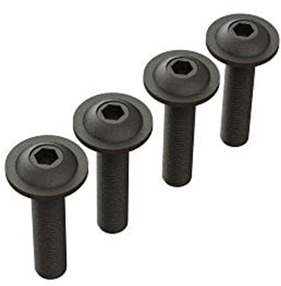 Platte kopschroef M4x18mm - Set van 4