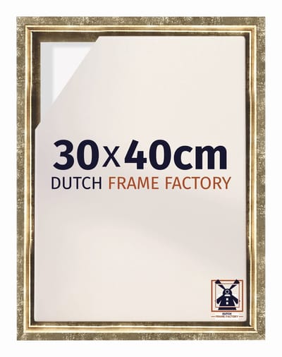 Baklijst 30x40 cm - Goud Antiek - Geschikt voor Canvasdoek - MDF Baklijst Lausanne