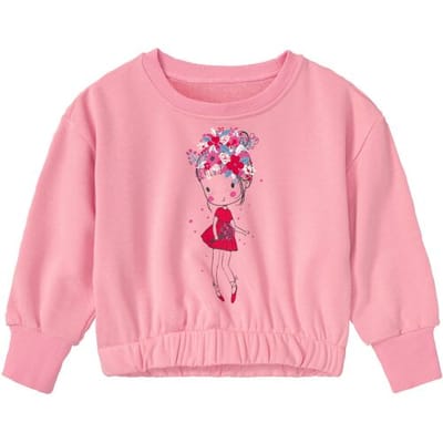 LUPILU Meisjes sweater (Lichtroze, 98/104)