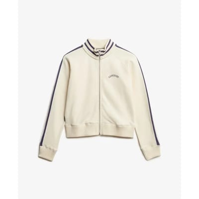 Superdry Athletic Essentials Logo Trainingsjack White Grootte: 38