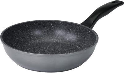 Anti-aanbak Schmorpan 24 cm - Vetvrij Koken met Steendeeltjes Technologie