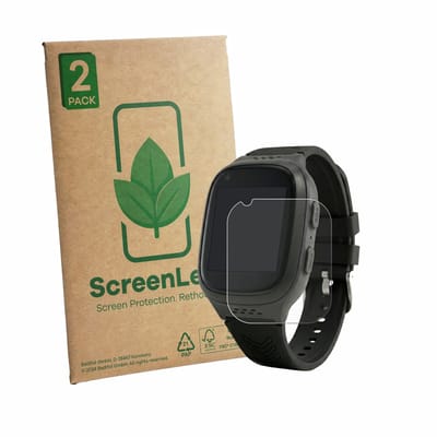 2 Stuks Screenprotector voor Zonaro Kids Smartwatch - Hoogwaardige Beschermfolie transparant
