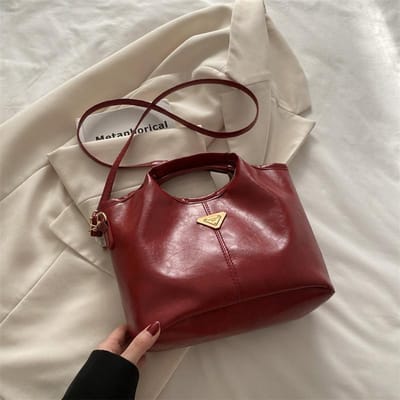 Populaire Dames Hand Emmer Tas voor Dames Winter Nieuwe Mode Crossbody Tas Ins Niche Schoudertas