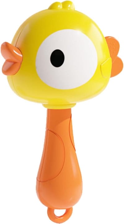 Maracas Kinderen - Rammelaar Speelgoed - Muziek Maken - Dierenvorm Ontwerp - 5 x 3.8 x 9 cm - Kleurrijk