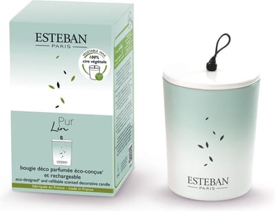 Esteban Classic Pur Lin Geurkaars decoratief 180gr