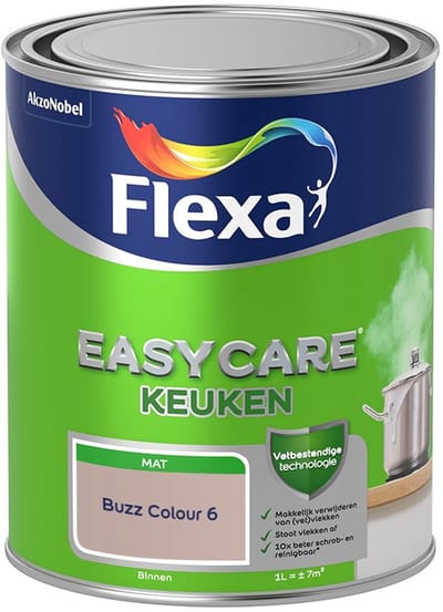 Flexa - Easycare Keuken - Buzz Colour 6 - Mengverf - 1 L