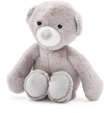 Baby Mix Pluchen Teddybeer 20cm Grijs - Knuffelbeer