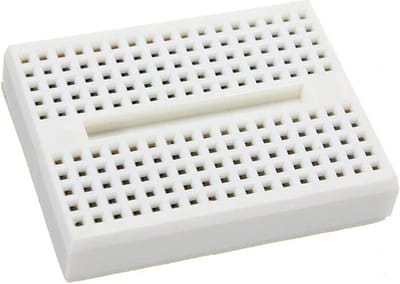 OTRONIC® Mini Breadboard 170 gaats voor prototyping Wit zonder koppeling