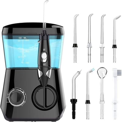 SCH® Monddouche - Waterflosser - Monddouche Waterflosser - Zwart - 15cm x 13cm x 21cm