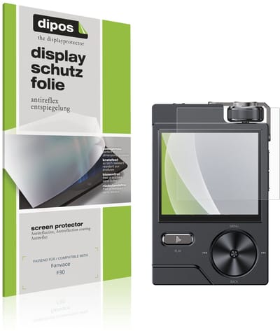 dipos – 4x Matte Beschermfolie geschikt voor Fanvace F30 | Krasbestendige & antireflecterende Screenprotector Ultra-Thin