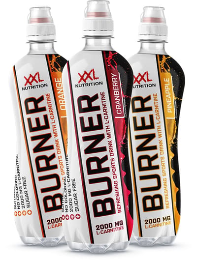 XXL Nutrition - Burner Drink - Suikervrije Sportdrank - Sinaasappel - 6 x 500ml