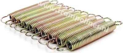Trampoline Veer 16/16,5 cm - 10 stuks gouden trampoline veren