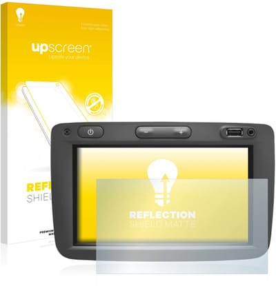 upscreen - Screenprotector voor Dacia Media Nav - Folie Beschermfolie anti glare matte