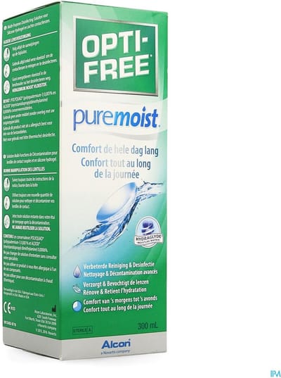 OPTI-FREE® PureMoist® alles-in-één lenzenvloeistof | 1x 300ml