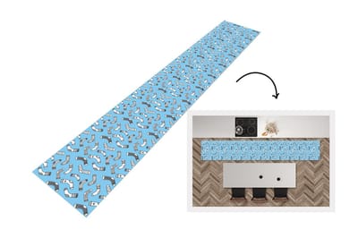 Keukenloper - Loper keuken - Sokken - Patronen - Vintage - 300x50 cm - Keukenloper vinyl