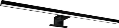 DOLI LED Spiegelverlichting - Badkamer Lamp - Schilderijverlichting - Rechthoek 9W - 1050 Lumen - 4000K Daglicht wit - Zwart - 500 mm - IP44