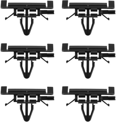 Dailygoods- Ruitlijstclip 10 Stuks - Geschikt voor Volvo S60/V60 2011-2018 - Duurzaam Plastic - Eenvoudige Installatie - Bevestiging Windscherm Molding - Ruitclip
