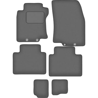 Grafiet automatten voor: Nissan X-Trail III T32 FL 7-zits (2017-2021)