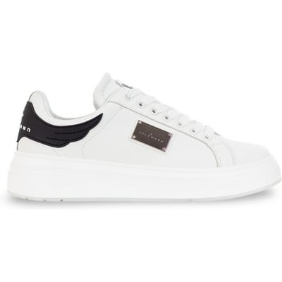 schoenen man wit-zwart