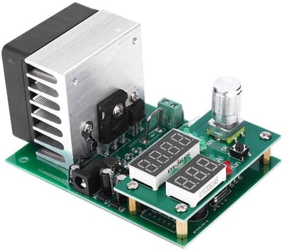 Allecto - Elektronische belastingsmodule - Laadtester - Betrouwbare prestaties - 60W 9,99A 30V - Multifunctionele batterijcapaciteitstester - Voor ...