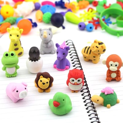 JGS Premium - Set van 30 Potloodgommen - Kawaii Schattige Correctie Briefpapier voor School en Kantoor
