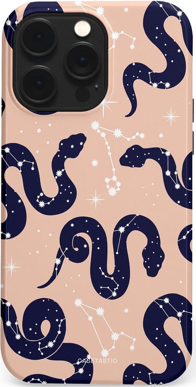 Casetastic Hoesje Geschikt voor Apple iPhone 14 Pro Max Magsafe - Stijlvolle Beschermende Duo-layer Case - Astro slang