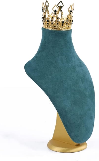 Sieraden Toren - Hanger Display - Sieraden Opbergen - Grote Capaciteit - 35.5x14x21cm - Groen