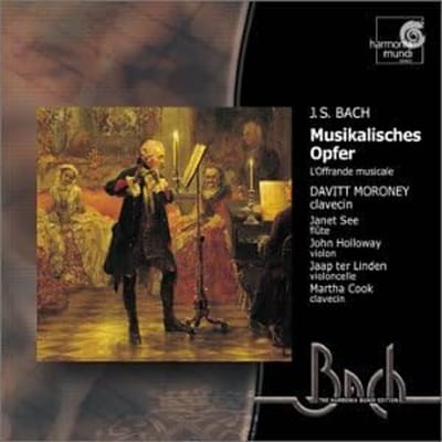 CD BACH, SEE, HOLLOWAY, LINDEN; COOK - Musikalische Offering HMX2951260 Japan Klassiek Gebruikt