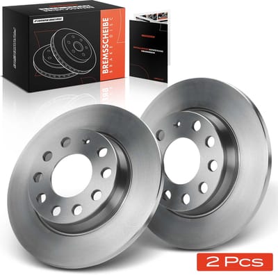 Frankberg 2x Remschijven Achteras voor Audi