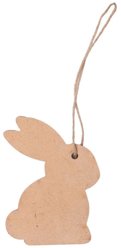 Colorations Decorate your own Easter Bunny Pendants 6 pcs.
