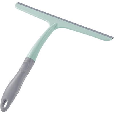 Raclette de Nettoyage Polyvalente pour Gratter Ménage Fenêtre Salle de Bain Cuisine Outil de Nettoyage du Verre Surface de Sol Petite Raclette vert