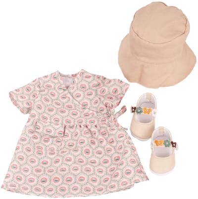 Götz Poppenkleding Kledingset Happy Flower 46 - 50 cm