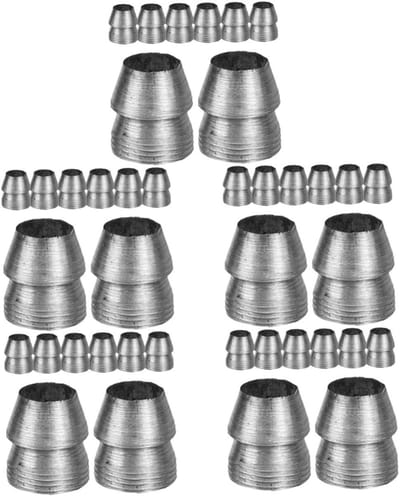 Gereedschap Wiggen - Hamer Splijtwig - Gereedschap Reparatie - Taps Toelopend Ontwerp - 5 Sets - Metaal