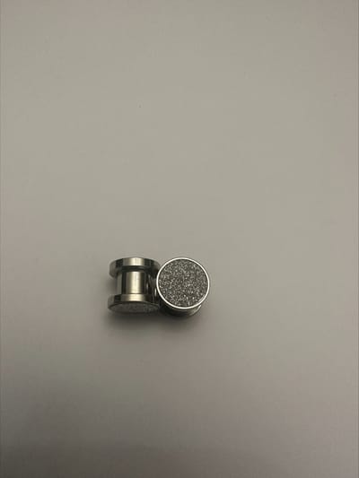 roestvrijstalen oorexpander glitter 8 mm | Make up | Parfum | Moederdag | Verjaardagscadeau| Cadeautje| Valentijnsdag| Kado | sieraden | vaderdag | oorbellen | oorsieraden